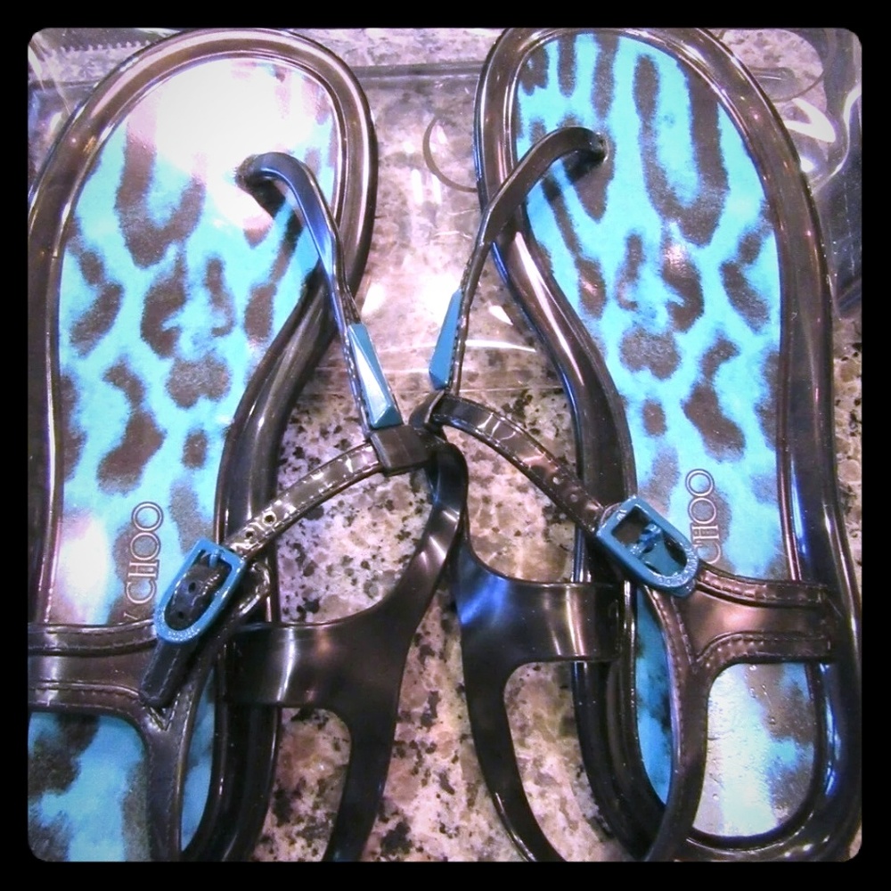 Jimmy Choo Jelly Sandals
